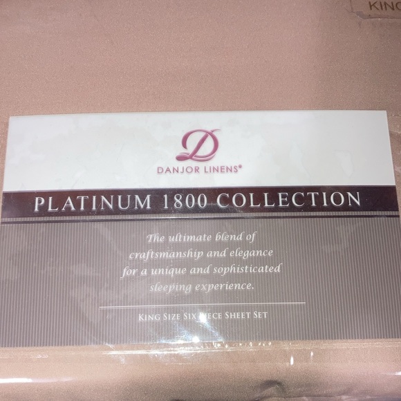 New in package king size sheets from QVC - Picture 2 of 9